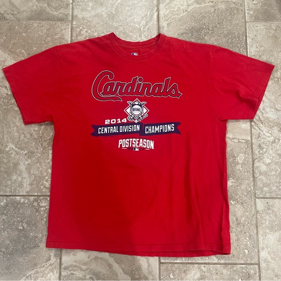 St Louis Cardinals 2014 Central Division Champions Sz large - Picture 1 of 5